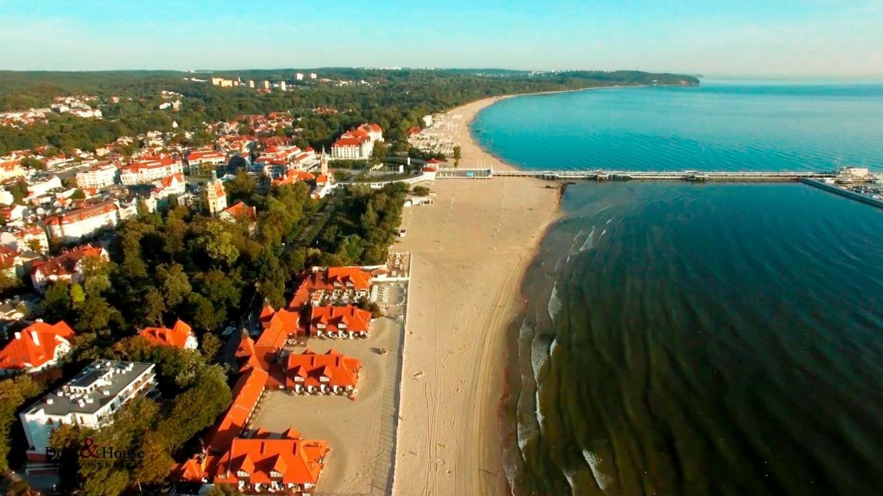 Dom & House - Apartments Okrzei Prime سوبوت المظهر الخارجي الصورة